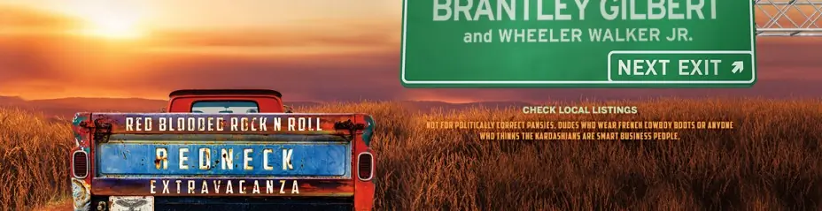 Kid Rock, Brantley Gilbert & Wheeler Walker Jr.