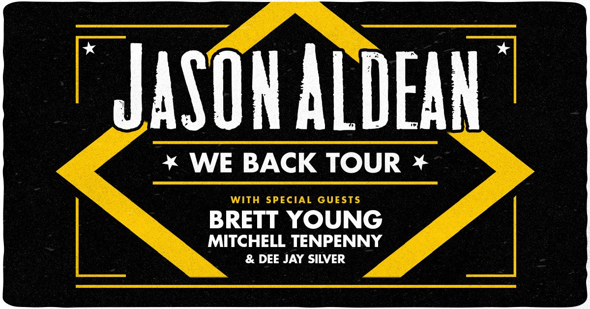 Jason Aldean, Brett Young, Mitchell Tenpenny & Dee Jay Silver